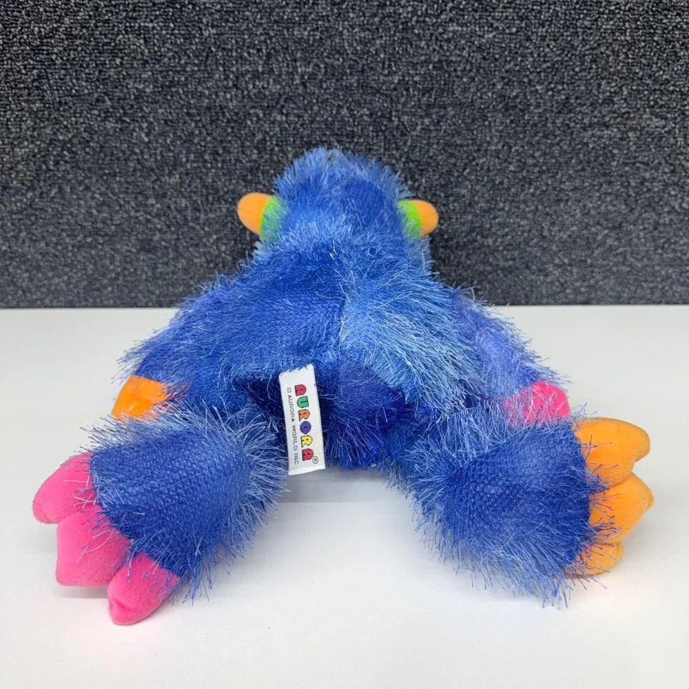 Aurora World Zonk Blue Shaggy Monster Plush Stuffed Animal 26038 Colorful‎ 11